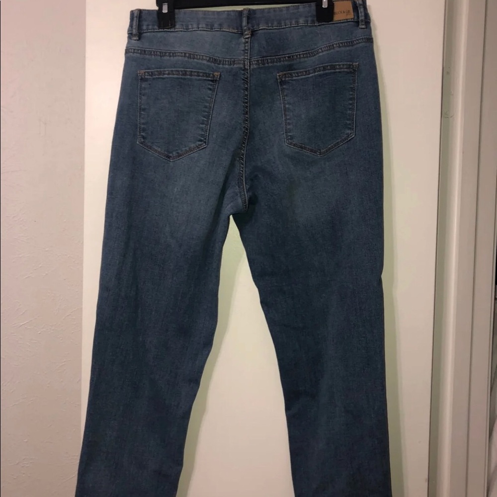 High Waisted Ripped Jeans - Picture 2 of 2